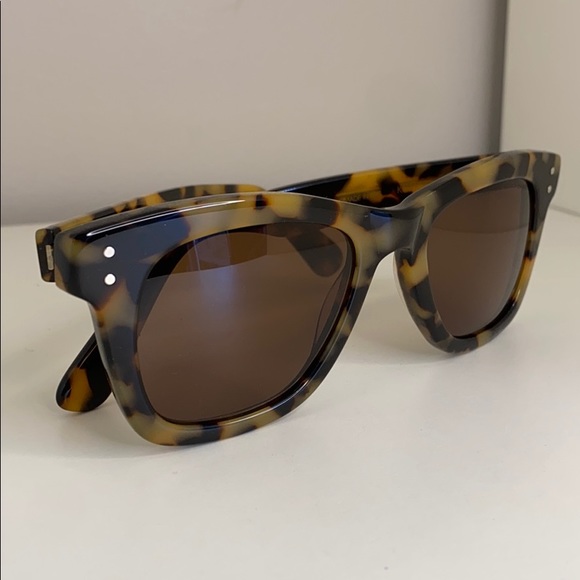 Komono Allen Tortoise Demi New Sunglasses brown tan wayfarer - Picture 10 of 16